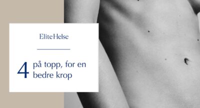 Fire på topp, for en bedre kropp