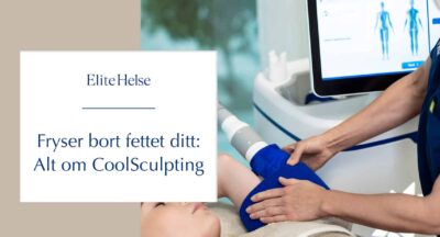 Fryser bort fettet ditt: Alt om CoolSculpting
