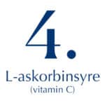 4. L-askorbinsyre (vitamin C)