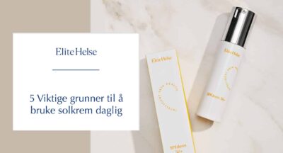 5 Viktige grunner til å bruke solkrem daglig