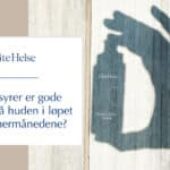 Hvilke syrer er gode å bruke på huden i løpet av sommermånedene